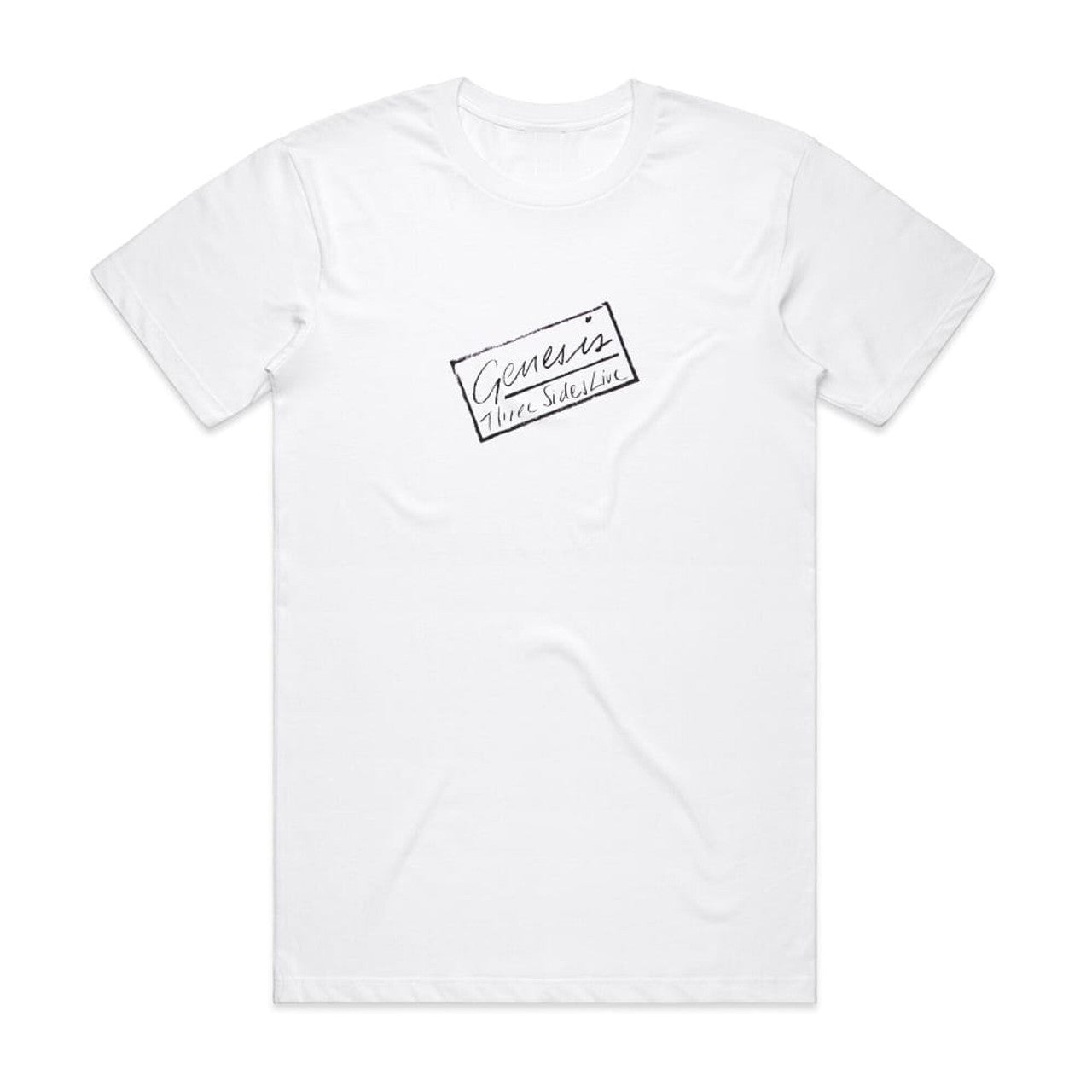 Genesis Three Sides Live 1 T-Shirt White