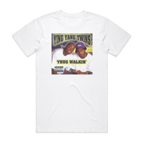 Ying Yang Twins Thug Walkin Album Cover T-Shirt White