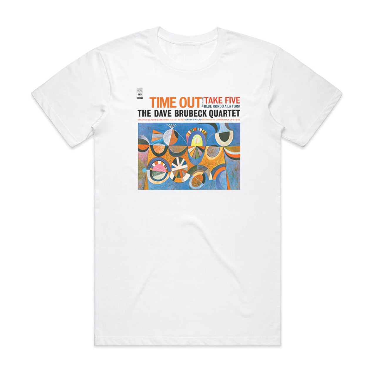 The Dave Brubeck Quartet Time Out 7 T-Shirt White