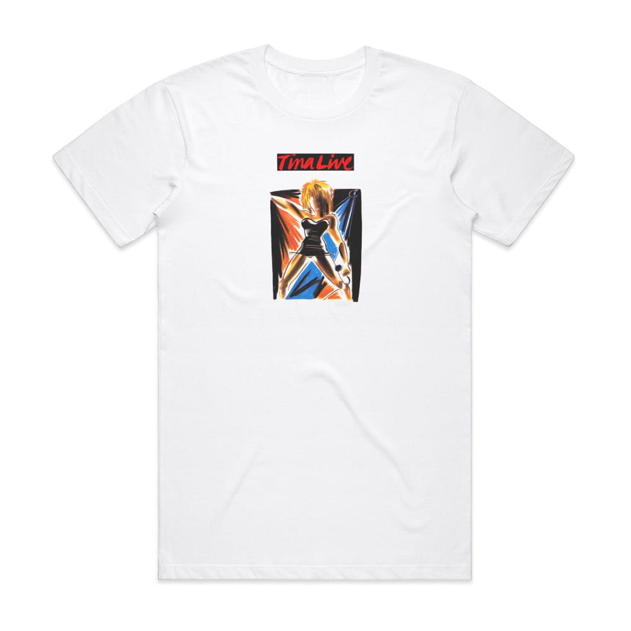 Tina Turner Tina Live In Europe T-Shirt White