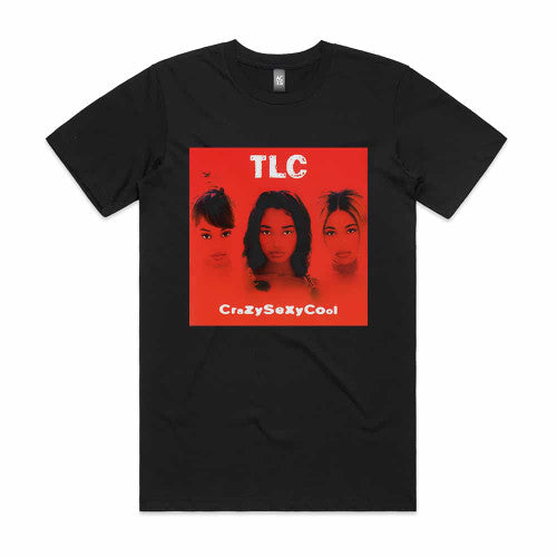 Tlc Crazy Sexy Cool Album Cover T-Shirt Black
