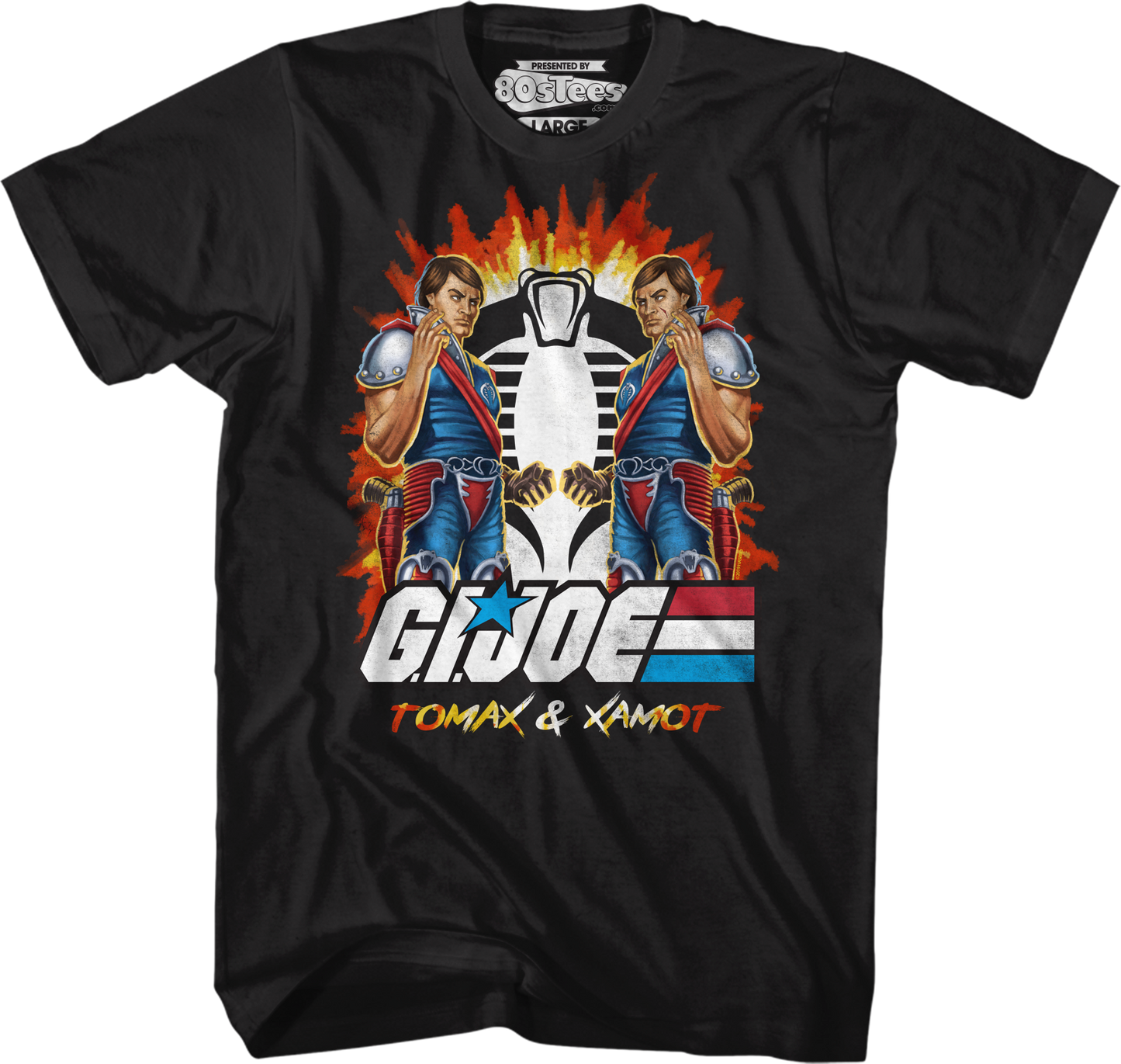 Tomax and Xamot GI Joe T-Shirt