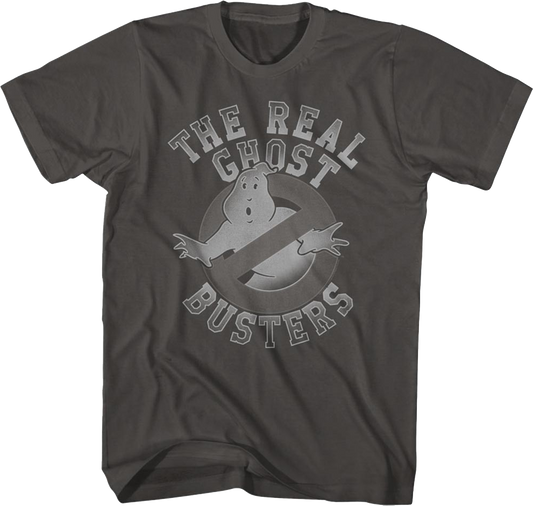 Tonal No Ghost Logo Real Ghostbusters T-Shirt