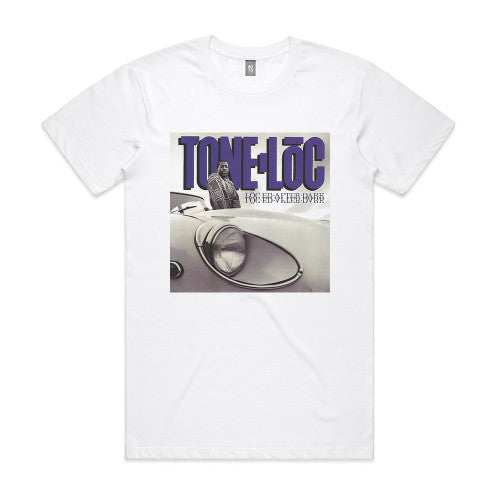 Tone Loc Loc Ed After Dark Album Cover T-Shirt White