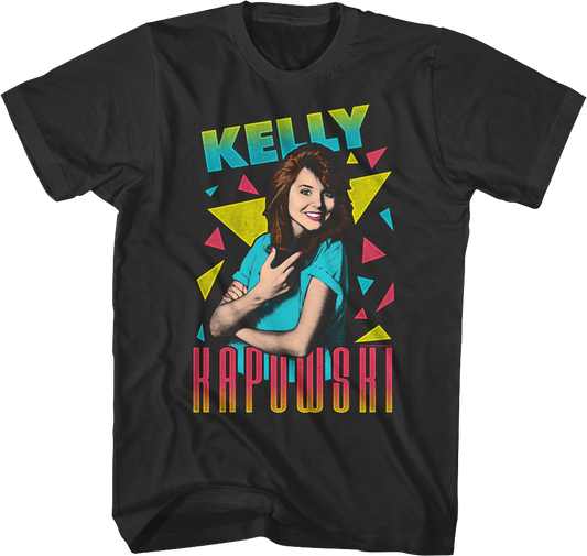 Triangles Kelly Kapowski Saved By The Bell T-Shirt
