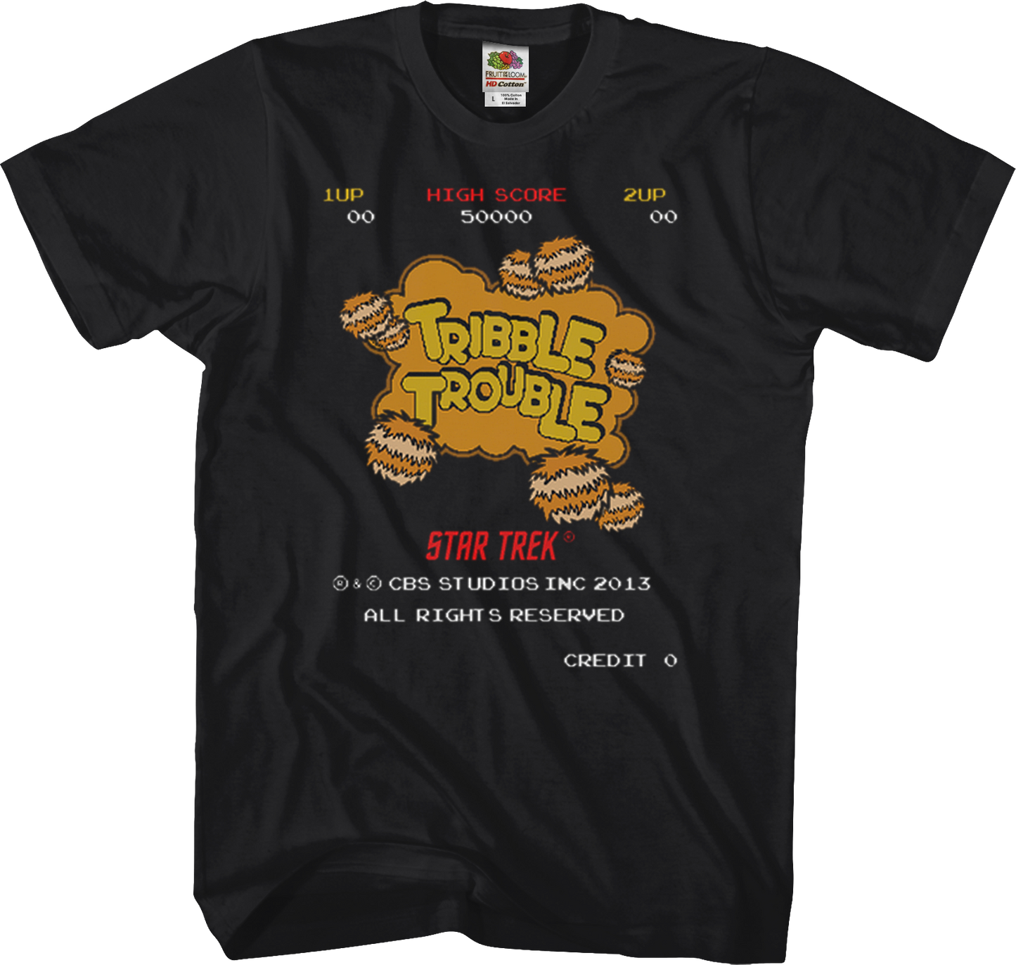 Tribble Trouble Video Game Star Trek T-Shirt