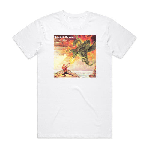 Yngwie J Malmsteen Trilogy Album Cover T-Shirt White