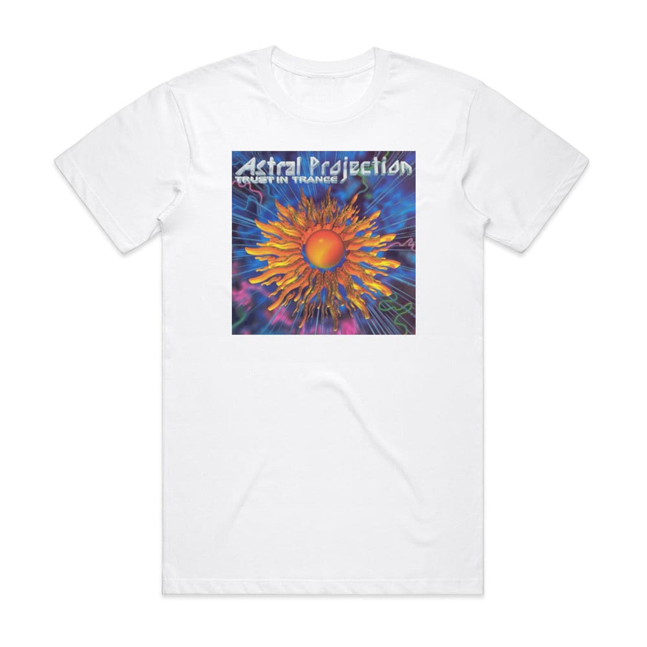 Astral Projection Trust In Trance T-Shirt White