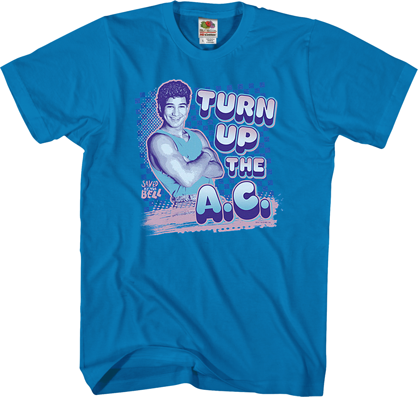 Turn Up The AC Saved By The Bell T-Shirt