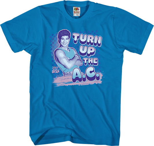 Turn Up The AC Saved By The Bell T-Shirt