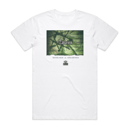 Zalvarinis Ugnlakis Su Klgrinda Album Cover T-Shirt White