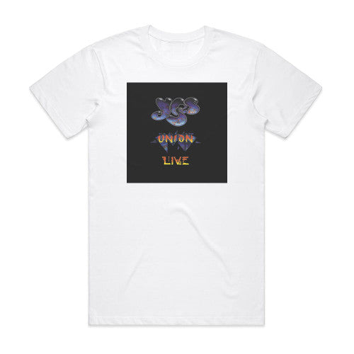 Yes Union Live Album Cover T-Shirt White