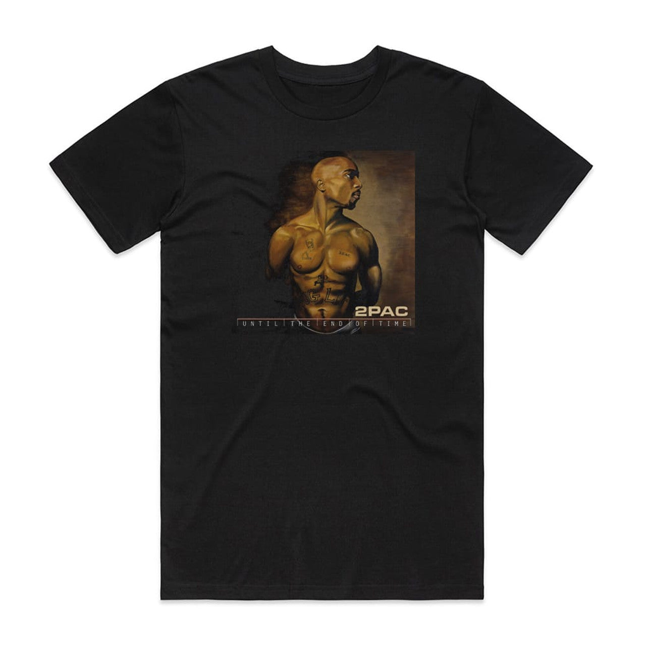 2Pac Until The End Of Time T-Shirt Black