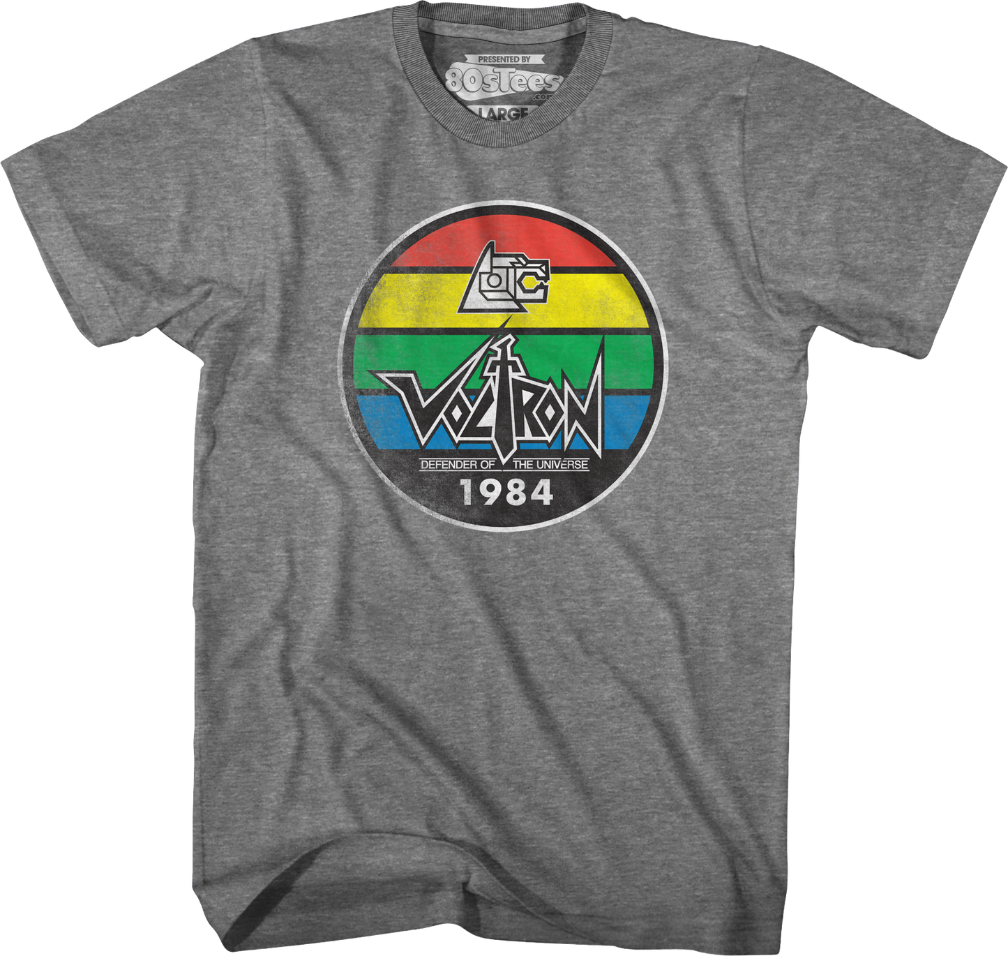 Vintage 1984 Stripes Voltron T-Shirt