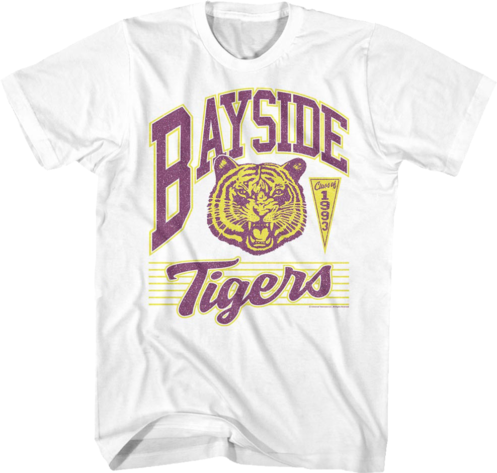 Vintage Bayside Class Of 1993 Saved By The Bell T-Shirt