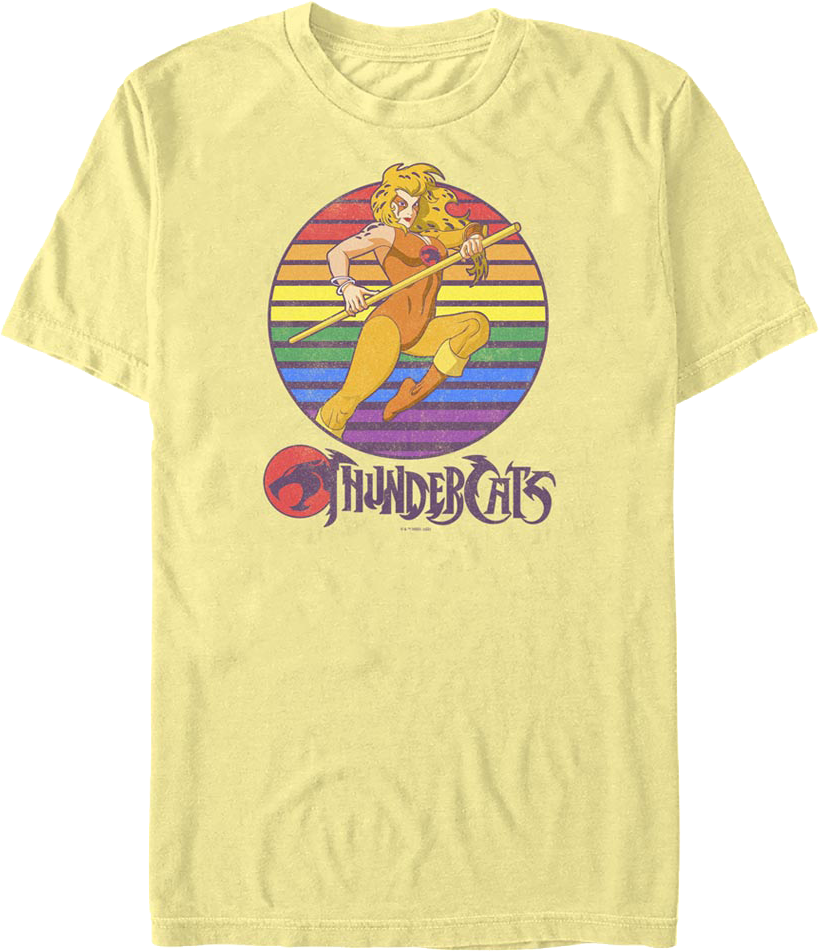 Vintage Cheetara Action Pose ThunderCats T-Shirt