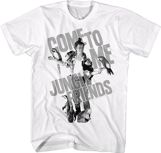 Vintage Come To Me Jungle Friends Ace Ventura T-Shirt