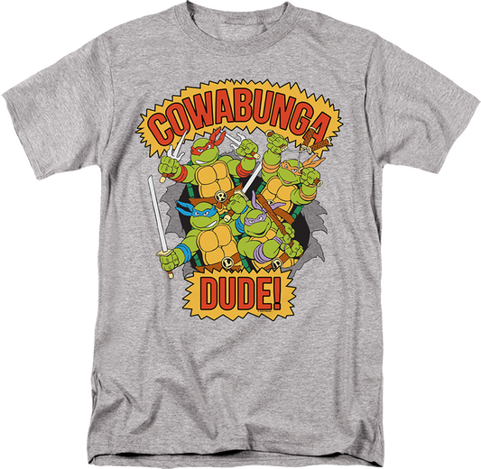 Vintage Cowabunga Dude Teenage Mutant Ninja Turtles T-Shirt