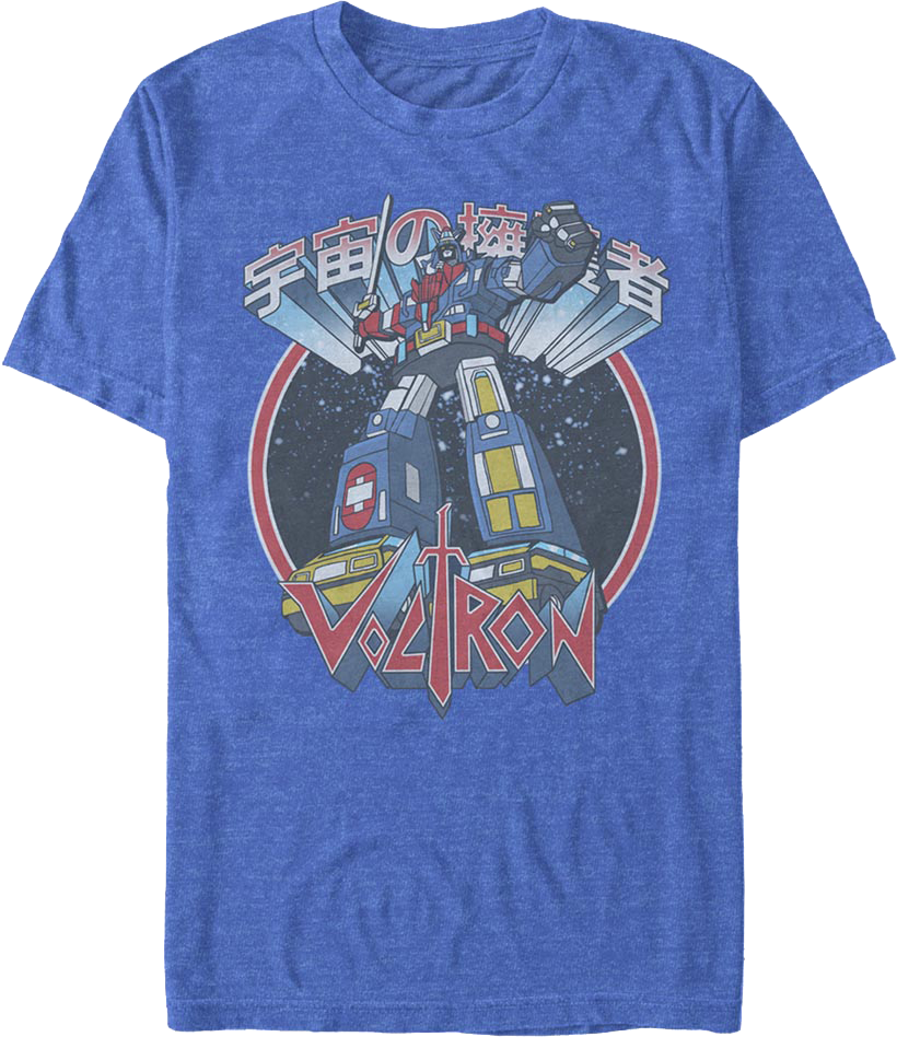 Vintage Defender Circle Voltron T-Shirt