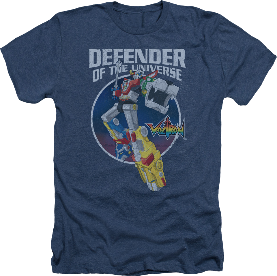 Vintage Defender of the Universe Voltron T-Shirt