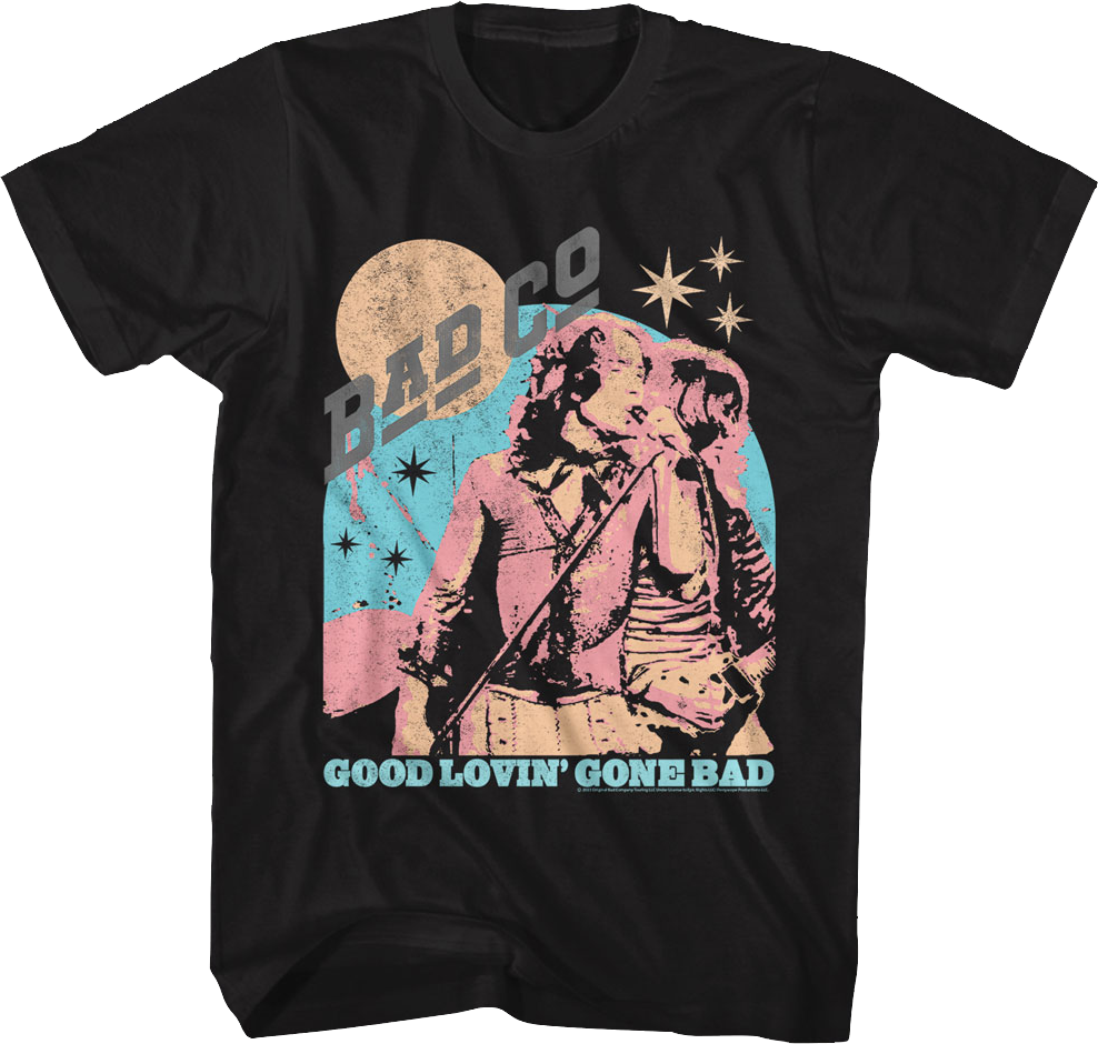 Vintage Good Lovin' Gone Bad Bad Company T-Shirt