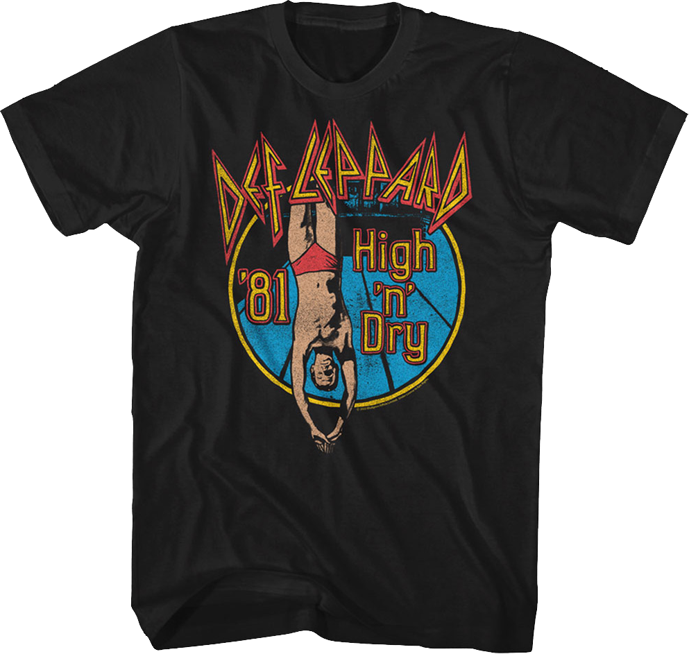 Vintage High 'n' Dry '81 Def Leppard T-Shirt