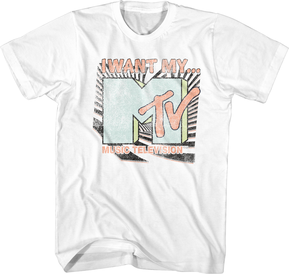 Vintage I Want My MTV Shirt