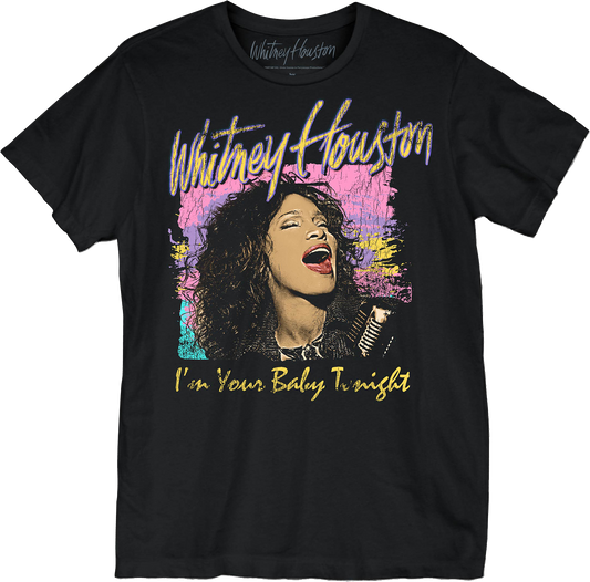 Vintage I'm Your Baby Tonight Whitney Houston T-Shirt
