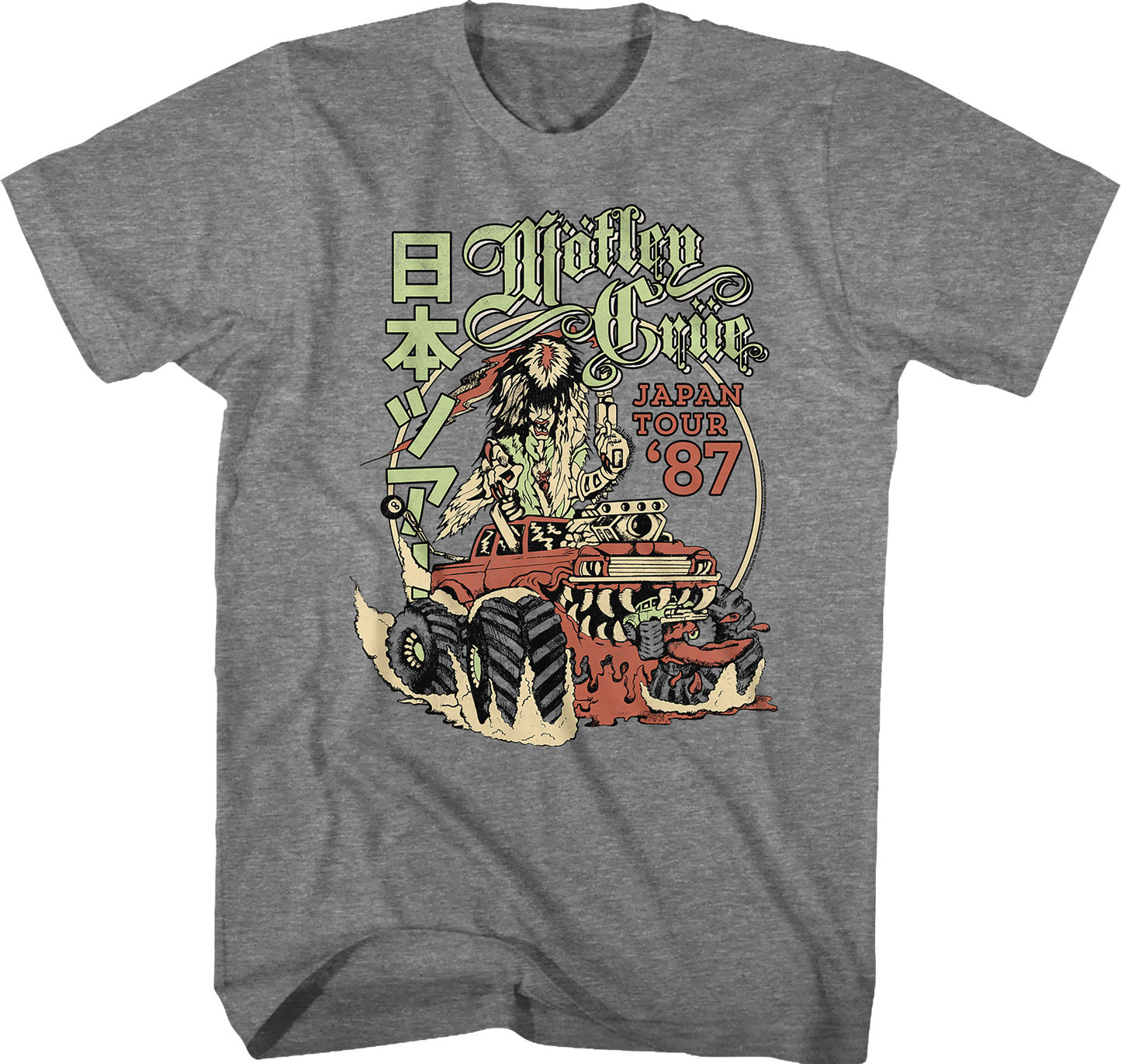 Vintage Japan Tour '87 Motley Crue T-Shirt