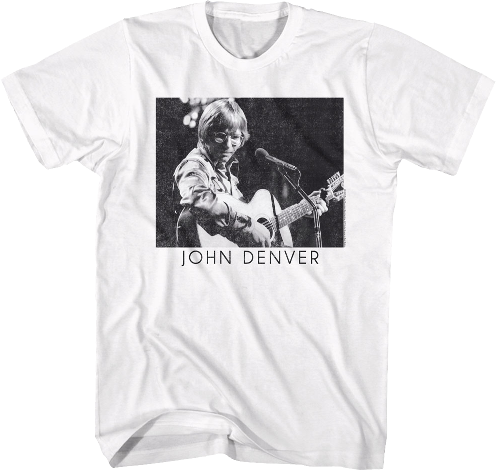 Vintage Photo John Denver T-Shirt