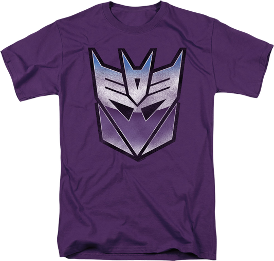 Vintage Purple Decepticons Logo Transformers T-Shirt