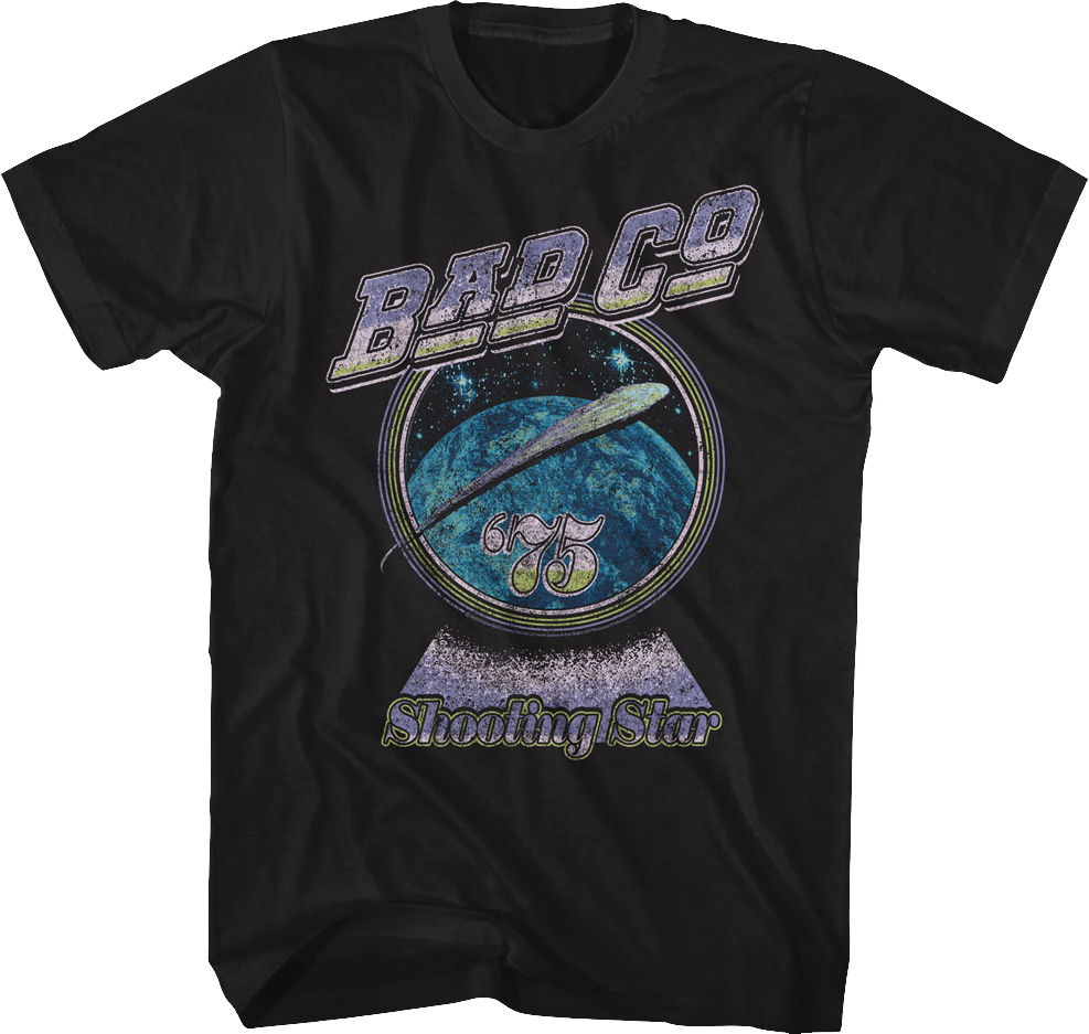 Vintage Shooting Star '75 Bad Company T-Shirt