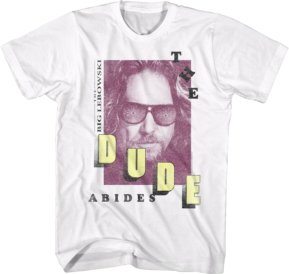 Vintage The Dude Abides Big Lebowski T-Shirt