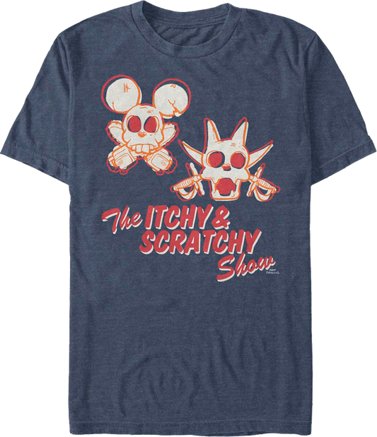 Vintage The Itchy & Scratchy Show The Simpsons T-Shirt