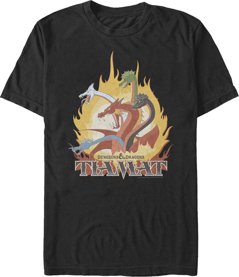 Vintage Tiamat Dungeons & Dragons T-Shirt