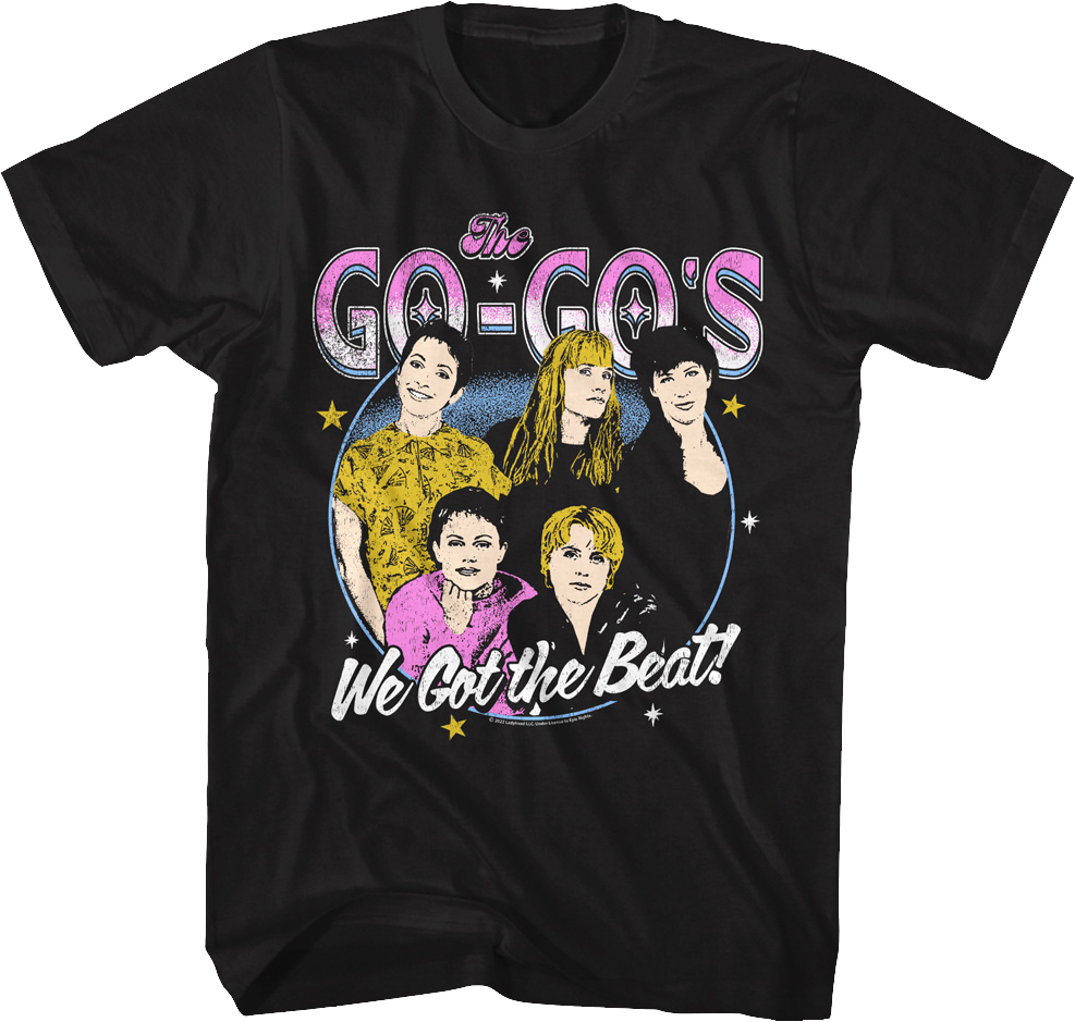 Vintage We Got The Beat Go-Go's T-Shirt