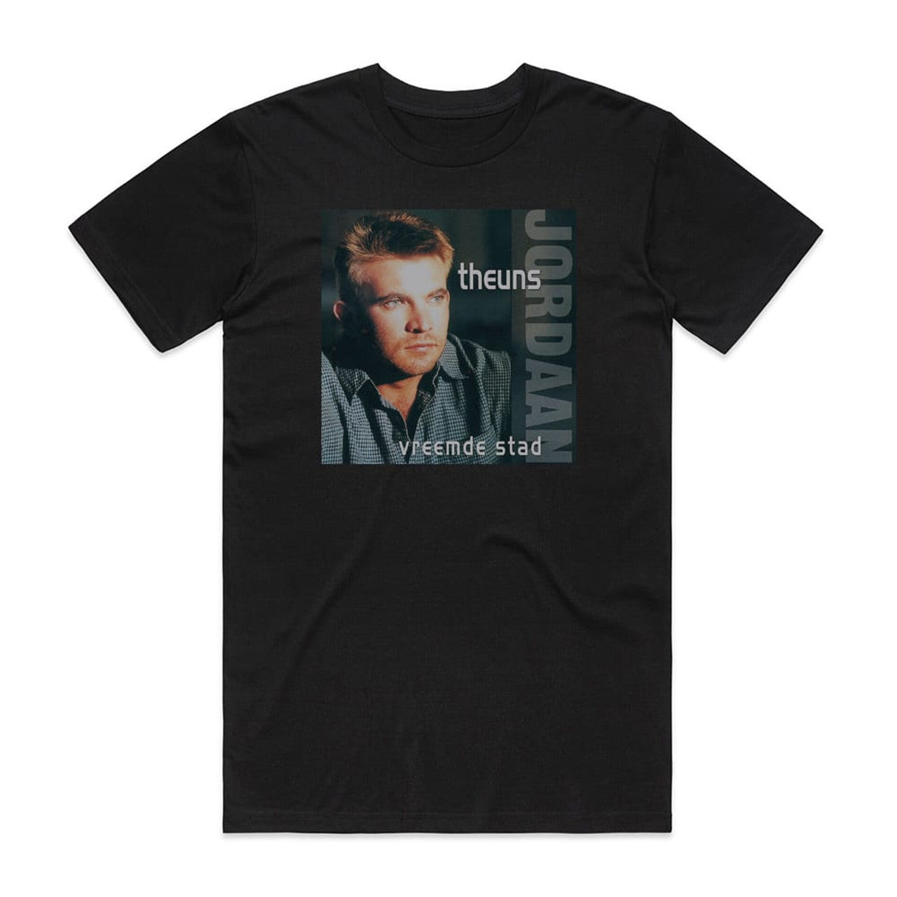 Theuns Jordaan Vreemde Stad T-Shirt Black