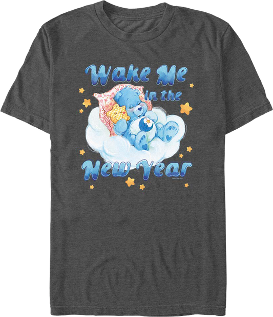 Wake Me in the New Year Care Bears T-Shirt
