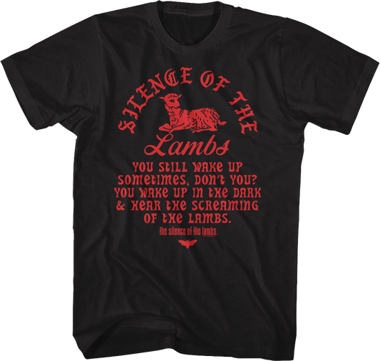 Wake Up in the Dark Silence of the Lambs T-Shirt