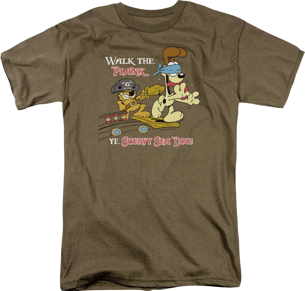 Walk The Plank Garfield T-Shirt