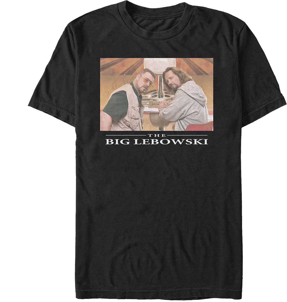 Walter and The Dude Big Lebowski T-Shirt