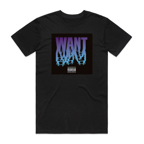 3OH3 Want Album Cover T-Shirt Black