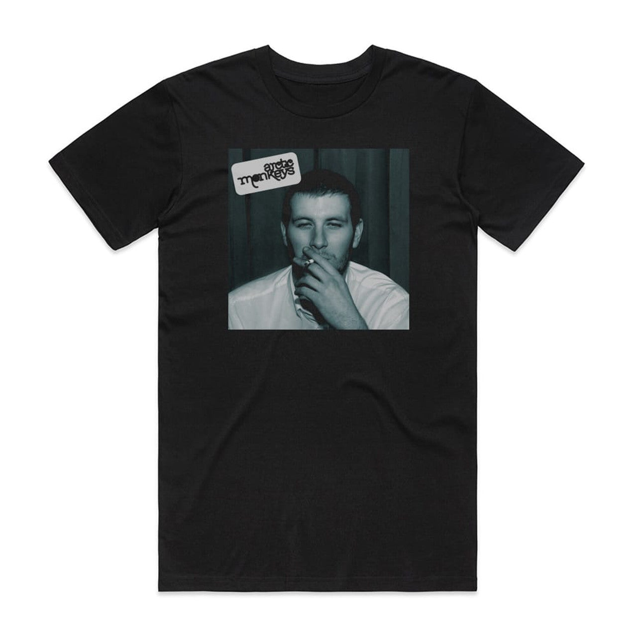Arctic Monkeys Whatever People Say I Am Thats What Im Not 2 T-Shirt Black