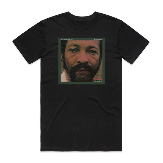 Hank Crawford Wildflower T-Shirt Black
