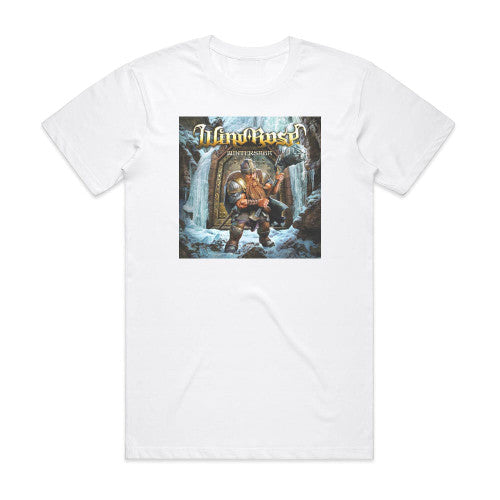 Wind Rose Wintersaga Album Cover T-Shirt White
