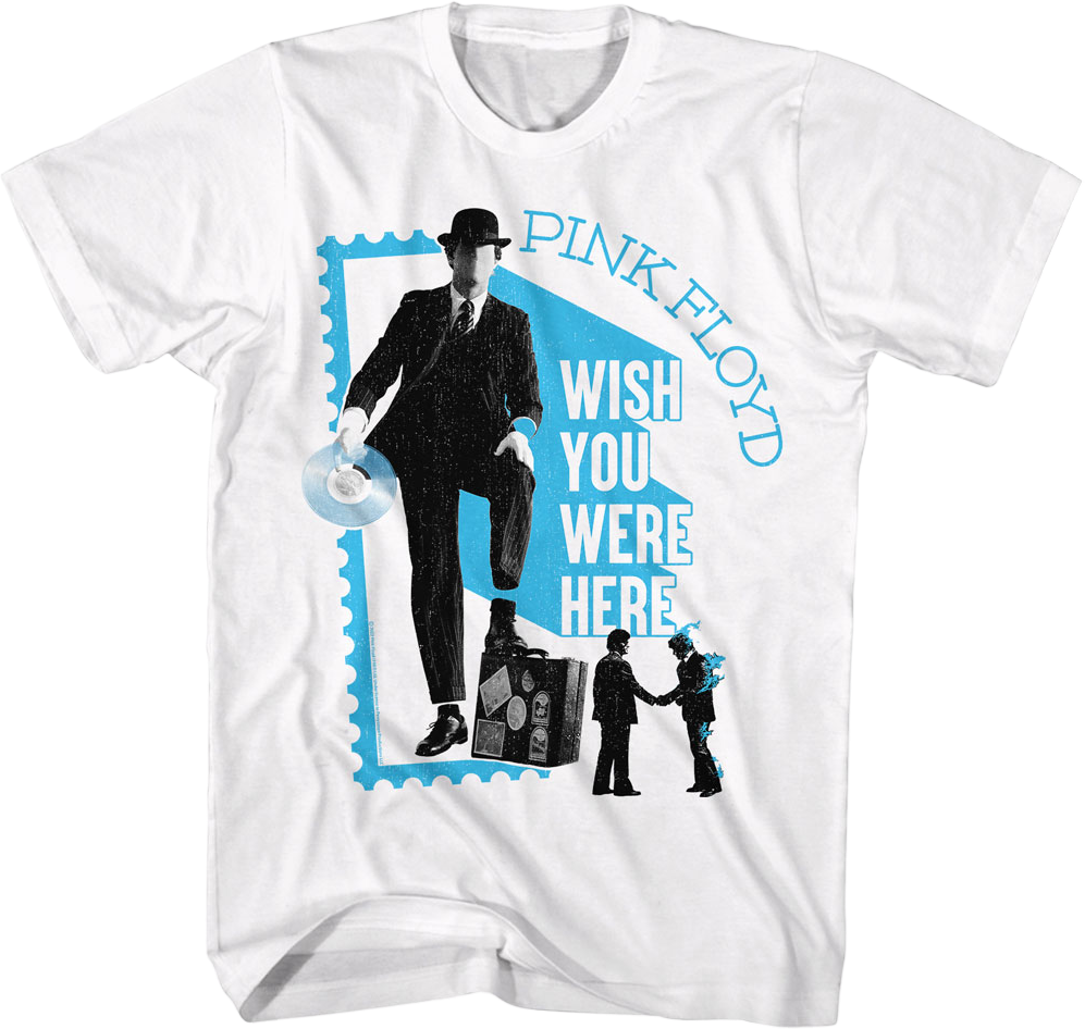 Wish You Were Here Collage Pink Floyd T-Shirt
