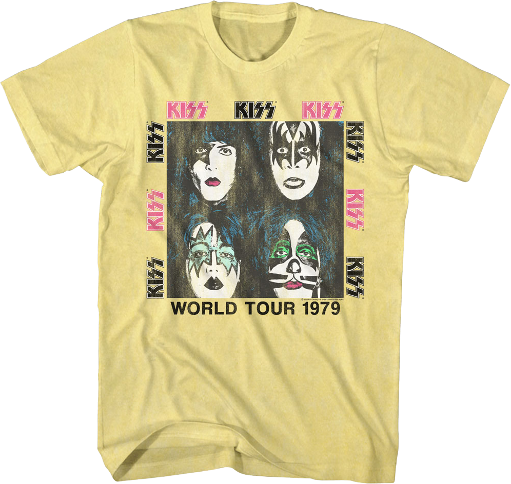 World Tour 1979 KISS T-Shirt