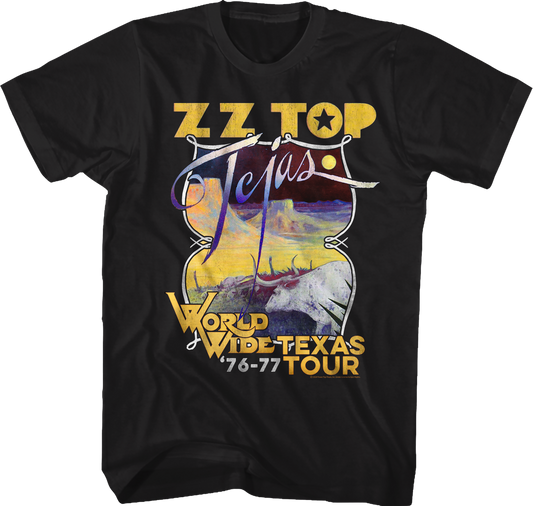 World Wide Texas Tour ZZ Top T-Shirt