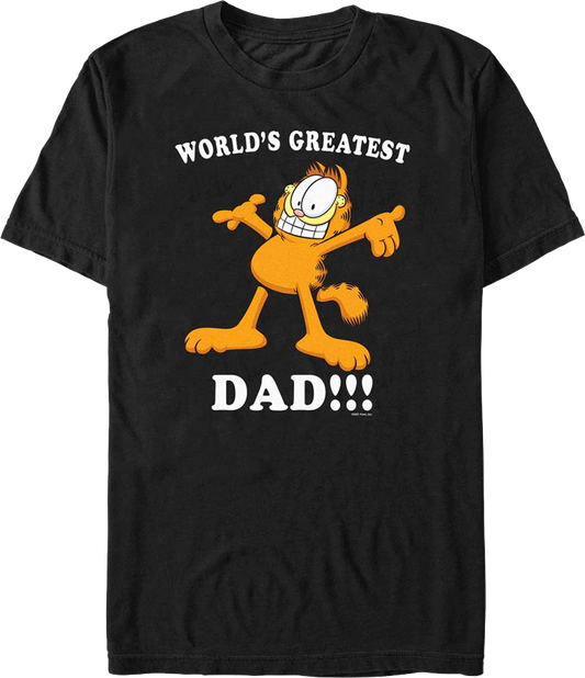World's Greatest Dad Garfield T-Shirt