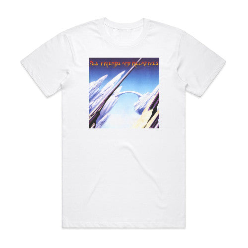 Yes Yes Friends And Relatives Album Cover T-Shirt White